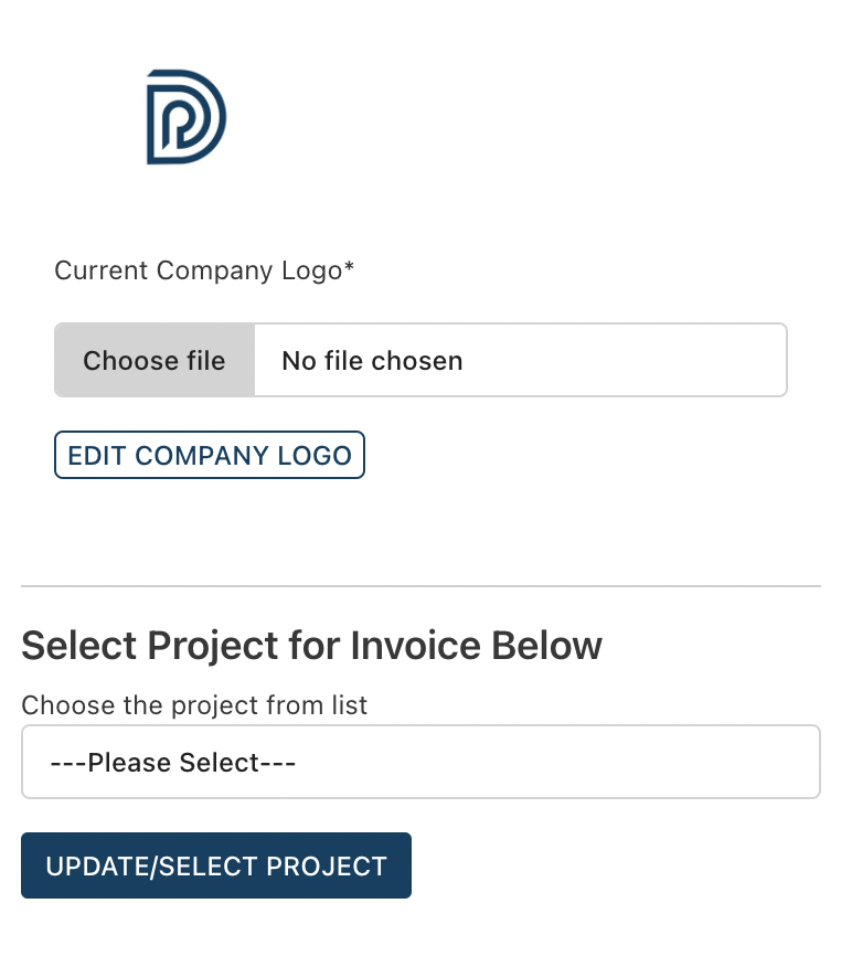 Add Project to Invoice